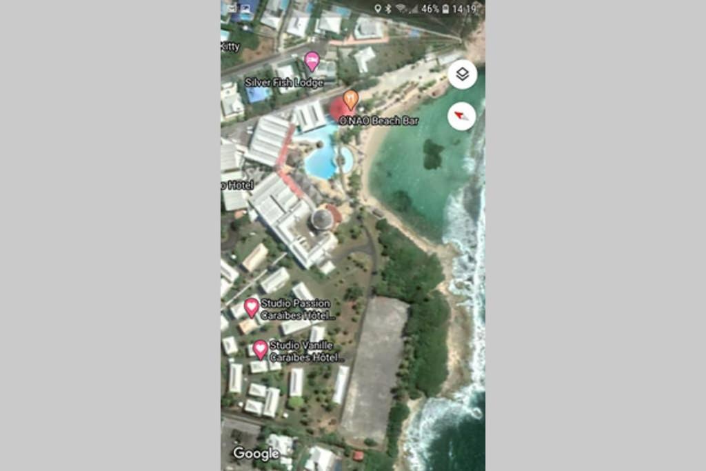 Studio Avec Grande Piscine, Plage Cannelle Caraibes Saint-Francois  Exterior foto