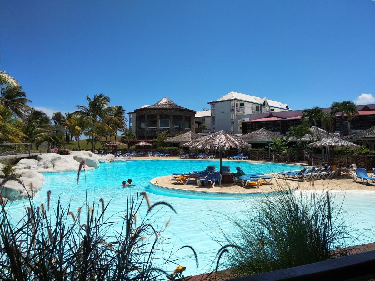 Studio Avec Grande Piscine, Plage Cannelle Caraibes Saint-Francois  Exterior foto