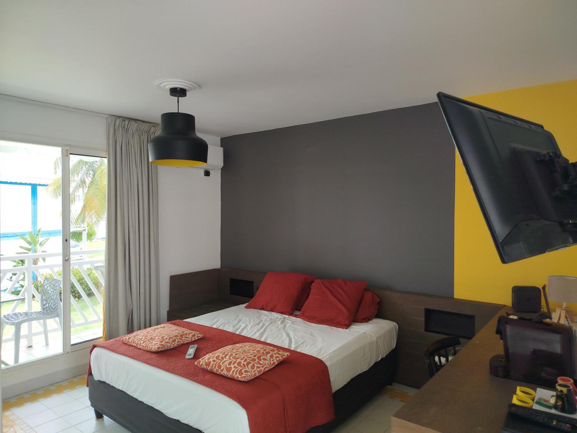 Studio Avec Grande Piscine, Plage Cannelle Caraibes Saint-Francois  Exterior foto